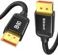 80Gbps DisplayPort Cable 2.1 16.5FT/5M, DP80 Gaming Cord for PC in Black