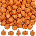 80Pcs Mini Pumpkins for Crafts, Fall Decorations for Home, Orange