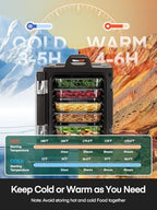 82Qt Hot Box Food Warmer with Wheels, Insulated Food Pan Carrier, alternate view 3