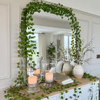 84 Pack 588Ft Artificial Ivy Garland, Fake Vines UV Resistant Greenery Leaves Fake Plants Hanging Aesthetic, alternate view 5