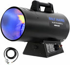 85,000 BTU Propane Torpedo Heater, Portable Forced Air Heater with Adjustable Output for Garage & Jobsite, CSA