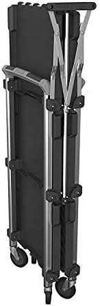 85-189 Pack N Roll Collapsible Service Cart, XL, 300LB Capacity, Black in Black, alternate view 6