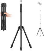 86" Light Stand Photography, Portable Reverse Folding Tripod Stand