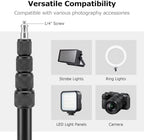 86" Light Stand Photography, Portable Reverse Folding Tripod Stand, alternate view 2