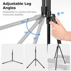 86" Light Stand Photography, Portable Reverse Folding Tripod Stand, alternate view 4