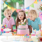 89 Pcs Cake Tier Stacking Kit 8, 6, 4 Inch Cake Boards in 4 Inch, 6 Inch, 8 Inch, alternate view 2
