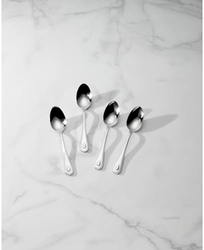 894744 French Perle Dinner Spoons, Set Of 4, alternate view 3
