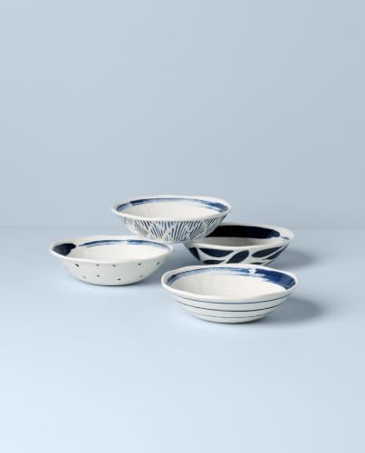895236 Blue Bay Melamine Assorted All-Purpose Bowls, Set of 4, Lightweight Melamine Material in Multicolor, alternate view 3