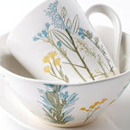 896609 Wildflowers All-Purpose Bowls, Set of 4 in 4 Count in White, alternate view 4