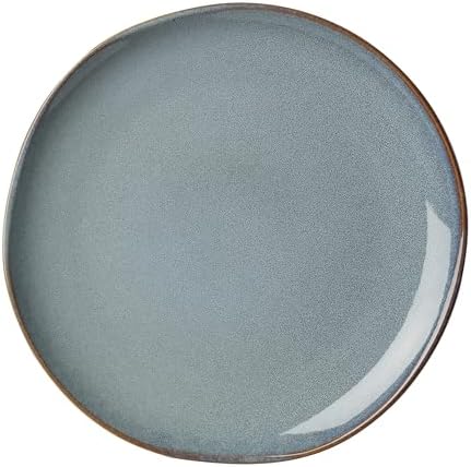 897199 Organic Shades 12-Piece Dinnerware Set, Slate Blue in Blue, alternate view 4