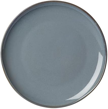 897199 Organic Shades 12-Piece Dinnerware Set, Slate Blue in Blue, alternate view 5