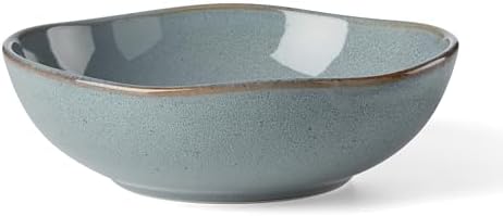 897199 Organic Shades 12-Piece Dinnerware Set, Slate Blue in Blue, alternate view 6