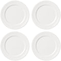 897285 Tin Can Alley Accent Plates, Set of 4 in 4 Count in White