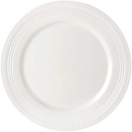 897286 Tin Can Alley Dinner Plates, Set of 4 in 4 Count in White, alternate view 2