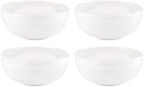 897293 Tin Can Alley Fruit Bowls, Set of 4 in 4 Count in White