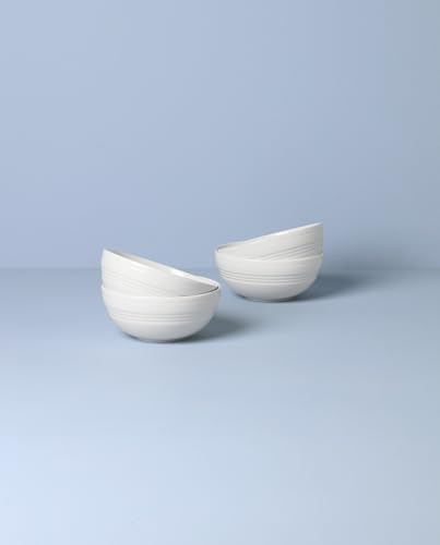 897293 Tin Can Alley Fruit Bowls, Set of 4 in 4 Count in White, alternate view 3