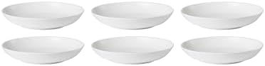 897561 Tuscany Classics Pasta Bowls, Set of 6 in 6 Count in White