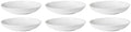897561 Tuscany Classics Pasta Bowls, Set of 6 in 6 Count in White