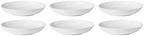 897561 Tuscany Classics Pasta Bowls, Set of 6 in 6 Count in White