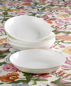 897561 Tuscany Classics Pasta Bowls, Set of 6 in 6 Count in White, alternate view 3