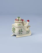 897754 Holiday Figural Salt & Pepper Set, Christmas Dishes, Festive Serveware in Red & Green, alternate view 6