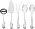 898201 Bunny Hop 5-Piece Hostess Set in Silver