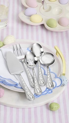 898201 Bunny Hop 5-Piece Hostess Set in Silver, alternate view 2
