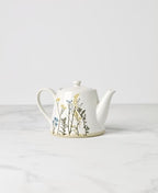 898385 Wildflowers Teapot in 1 Count in White, alternate view 3