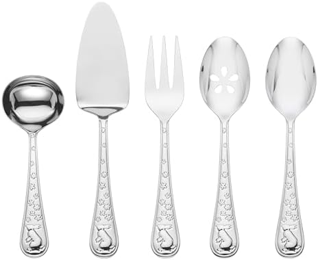 898520 Bunny Hop 5-Piece Hostess Set in Metallic