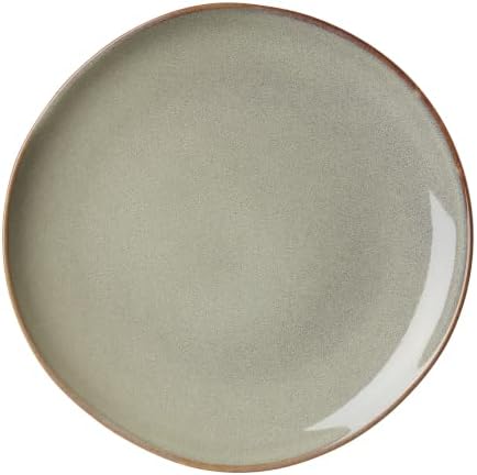 899053 Organic Shades Sage Green Dinner Plate in 1 Count in Green, alternate view 4