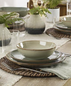 899053 Organic Shades Sage Green Dinner Plate in 1 Count in Green, alternate view 5