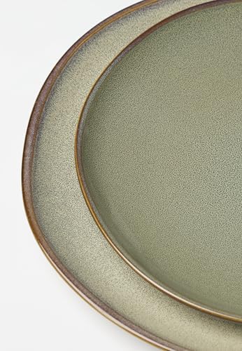 899053 Organic Shades Sage Green Dinner Plate in 1 Count in Green, alternate view 7