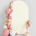 8FT Arch Backdrop Cover Ivory Arch Covers Strethy Backdrop