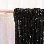 8FT x 8FT Black Sequin Backdrop Curtain Photography for Birthday Party Baby Shower Wedding Thanksgiving Holiday, alternate