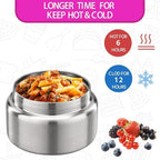 8oz Soup Thermo Wide Mouth Vacuum Insulated Thermo Jar, Leak Proof Stainless Steel Food Container for Hot&Cold, alternate