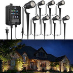 8Pack 5W Landscape Lighting Kit with Transformer