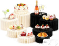 8Pack Buffet Risers, Display Stands Foldable Food Risers for Buffet, Cake Stands for Party, Dessert Table