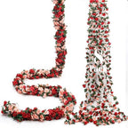 8Pcs 66FT Orange Flower Garland for Wedding Arch and Backdrop