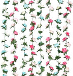 8Pcs 66FT Pink and Blue Flower Garland for Wedding Backdrop, alternate view 6