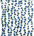 8Pcs 66FT Sapphire Blue Flower Garland for Wedding Backdrop, alternate view 3