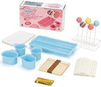 8pcs Cake Pop Mold Kit, Cakesicle Cutter Mold Baking Kit (Blue) in Blue