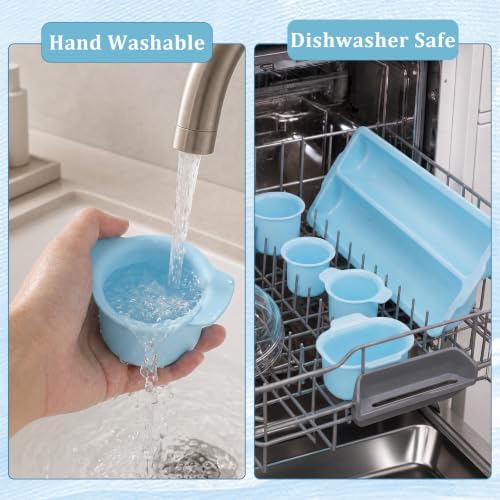 8pcs Cake Pop Mold Kit, Cakesicle Cutter Mold Baking Kit (Blue) in Blue, alternate view 6