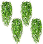 8Pcs Fake Ferns Fake Hanging Plants Artificial Ferns Vine Greenery