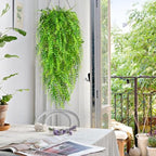 8Pcs Fake Ferns Fake Hanging Plants Artificial Ferns Vine Greenery, alternate view 2