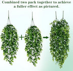 8Pcs Fake Hanging Plants 2.7FT Fake Plants Fake Vines Greenery, alternate view 5
