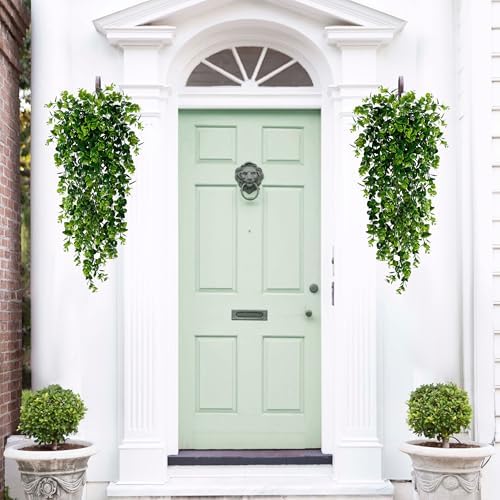 8Pcs Fake Hanging Plants 2.7FT Fake Plants Fake Vines Greenery, alternate view 7