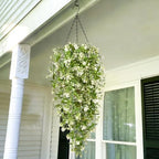 8Pcs Fake Hanging Plants, Faux Ivy Fake Vines Greenery, alternate view 3