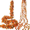 8Pcs Fall Garland, 8.2FT Artificial Flower Vines for Fall Decor