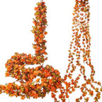 8Pcs Fall Garland, 8.2FT Artificial Flower Vines for Fall Decor