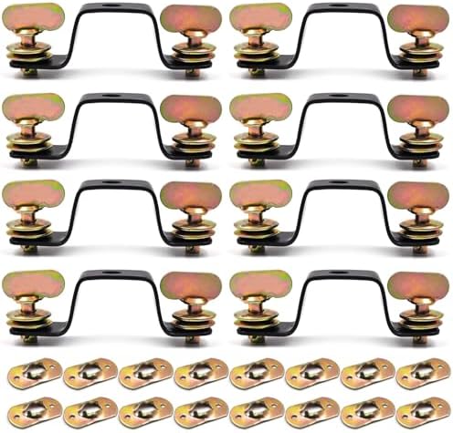 8Pcs Moving Head Light Bridge Connector, Bracket Connecting Spacing 10.5cm